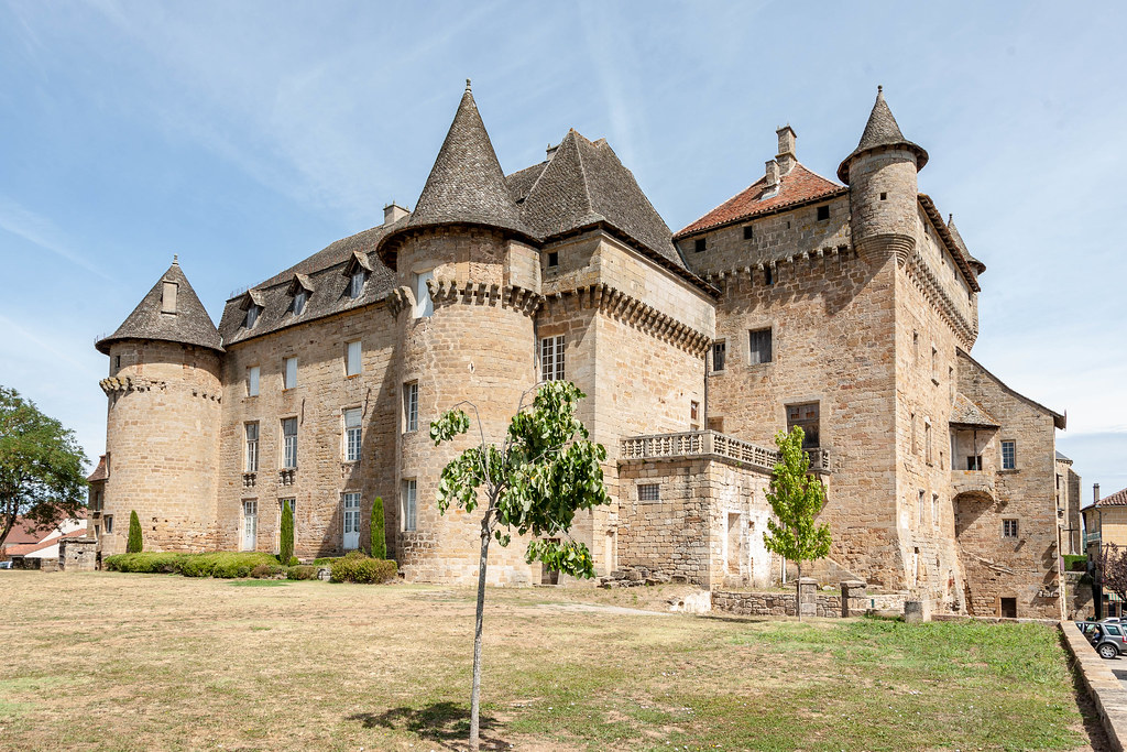 Photo d'un château fortifié