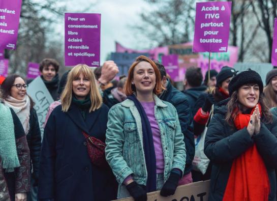 manif féministe